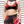 Load image into Gallery viewer, Red Lethal Lightning Bikini Top