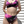 Load image into Gallery viewer, Pink Lethal Lightning High Waisted Bikini Bottoms