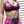 Load image into Gallery viewer, Pink Lethal Lightning Bikini Top