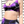 Load image into Gallery viewer, Purple Lethal Lightning Bikini Top