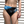 Load image into Gallery viewer, Blue Lethal Lightning High-Waisted Bikini Bottom
