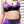 Load image into Gallery viewer, Purple Lethal Lightning Bikini Top