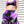 Load image into Gallery viewer, Purple Lethal Lightning Athletic Shorts