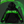 Load image into Gallery viewer, Neon Green Rebel Flames Hoodie
