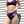 Load image into Gallery viewer, Purple Lethal Lightning High Waisted Bikini Bottoms