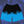 Load image into Gallery viewer, Blue Hotter Than Hell Athletic Shorts