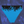 Load image into Gallery viewer, Blue Hotter Than Hell High-Waisted Bikini Bottom