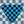 Load image into Gallery viewer, Blue Wavelength Checkered High-Waisted Bikini Bottom