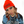 Load image into Gallery viewer, Neon Orange Gothic Logo Beanie