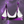 Load image into Gallery viewer, Purple Lethal Lightning Bikini Top