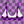 Load image into Gallery viewer, Purple Wavelength Checkered Bikini Top