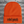 Load image into Gallery viewer, Neon Orange Gothic Logo Beanie