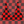 Load image into Gallery viewer, Red Wavelength Checkered Bikini Top