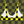 Load image into Gallery viewer, Yellow Wavelength Checkered Bikini Top
