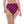 Load image into Gallery viewer, Pink Wavelength Checkered High-Waisted Bikini Bottom