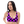 Load image into Gallery viewer, Purple Wavelength Checkered Bikini Top