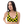 Load image into Gallery viewer, Yellow Wavelength Checkered Bikini Top