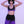 Load image into Gallery viewer, Purple Hotter Than Hell Athletic Shorts