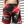 Load image into Gallery viewer, Red Lethal Lightning Athletic Shorts
