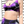 Load image into Gallery viewer, Purple Lethal Lightning Bikini Top
