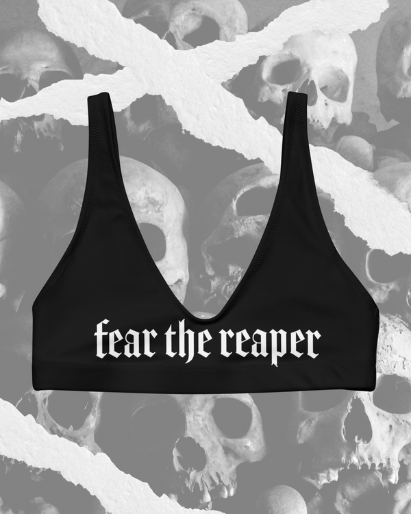Fear The Reaper Bikini Top