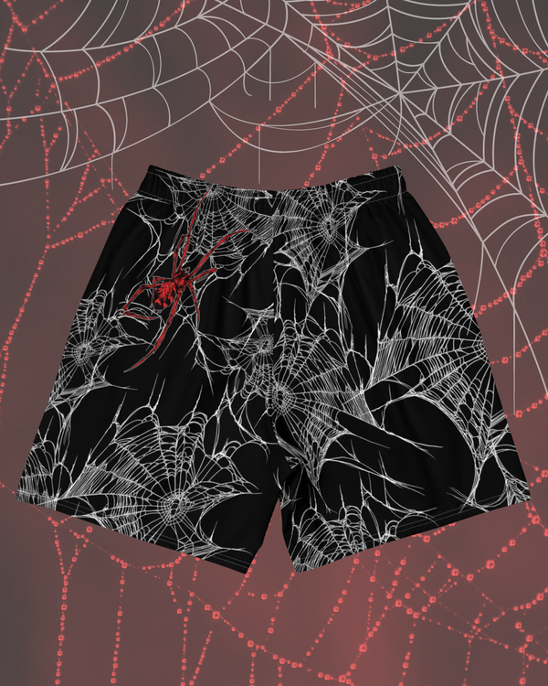 Poisoned Web Athletic Shorts