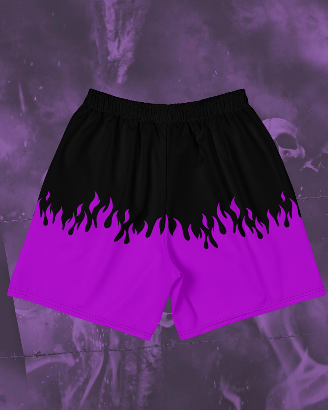 Purple Hotter Than Hell Athletic Shorts – Rebel Youth
