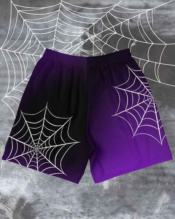 Purple Widow Athletic Shorts