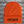 Load image into Gallery viewer, Neon Orange Gothic Logo Beanie
