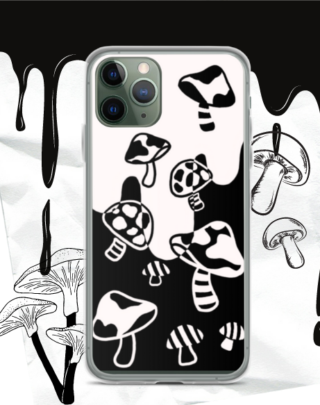 Mushroom Drip iPhone Case