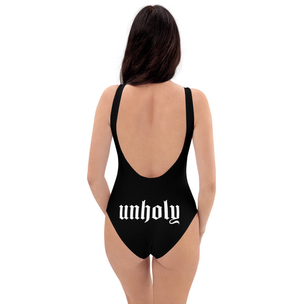 Unholy One-Piece Swimsuit