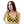 Load image into Gallery viewer, Yellow Wavelength Checkered Bikini Top
