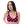 Load image into Gallery viewer, Pink Wavelength Checkered Bikini Top
