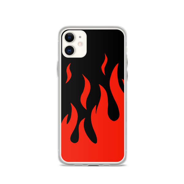 Red Hellfire iPhone Case