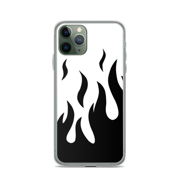 Black Hellfire iPhone Case
