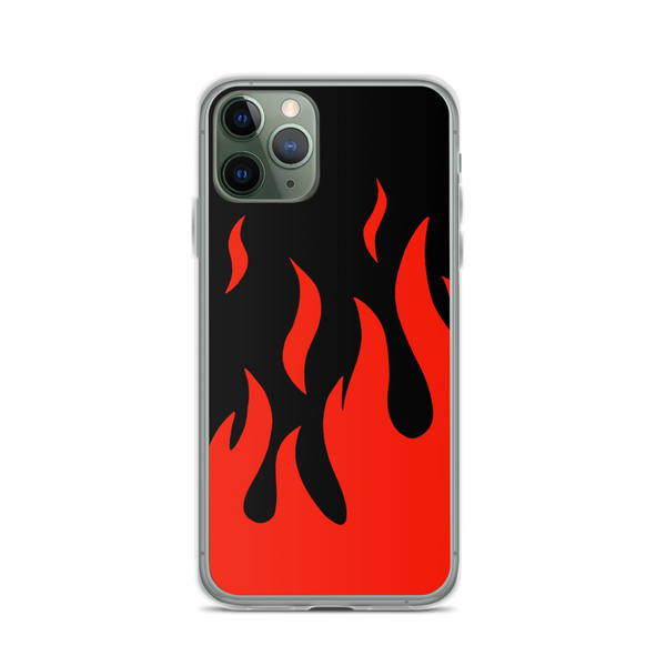 Red Hellfire iPhone Case