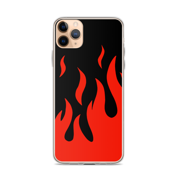 Red Hellfire iPhone Case