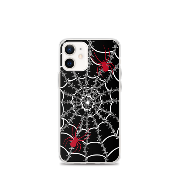 Barbed Wire Web iPhone Case