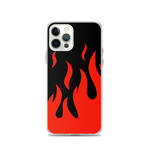 Red Hellfire iPhone Case