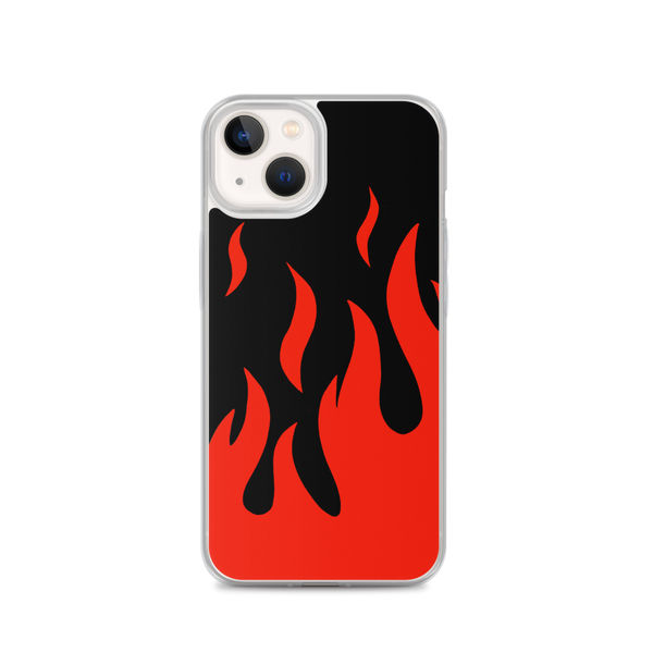 Red Hellfire iPhone Case