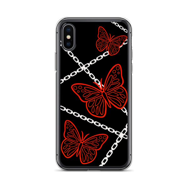 Chained Butterfly iPhone Case