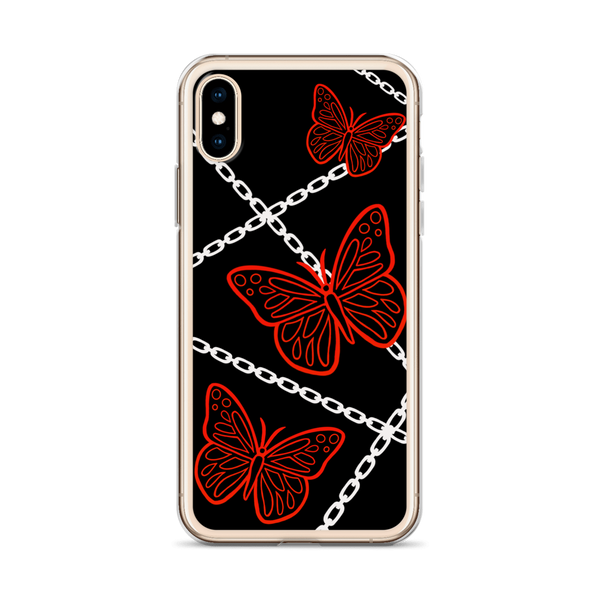 Chained Butterfly iPhone Case