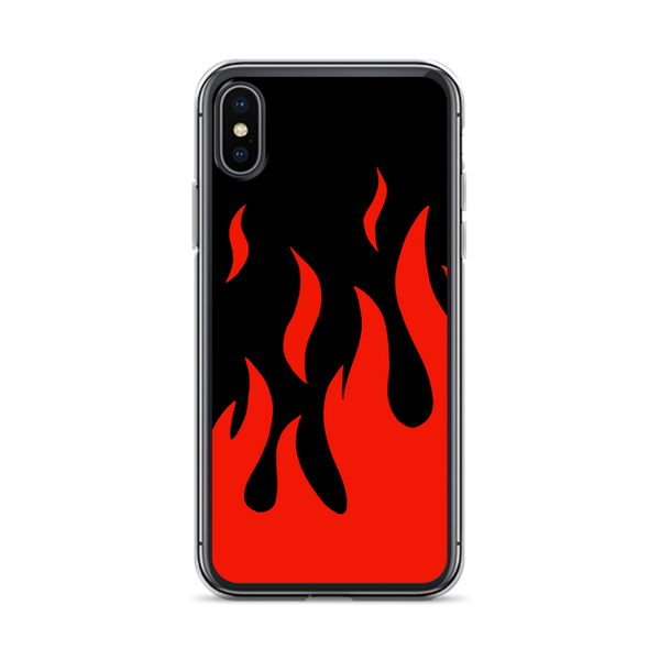 Red Hellfire iPhone Case