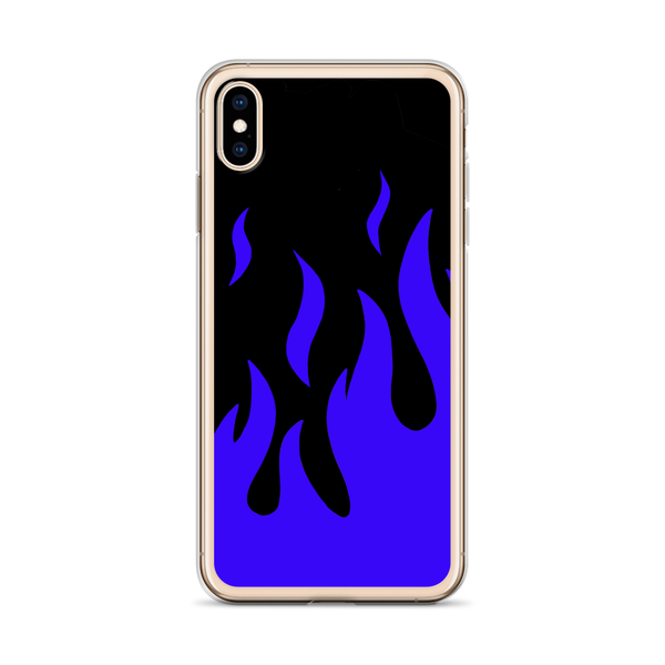 Blue Hellfire iPhone Case